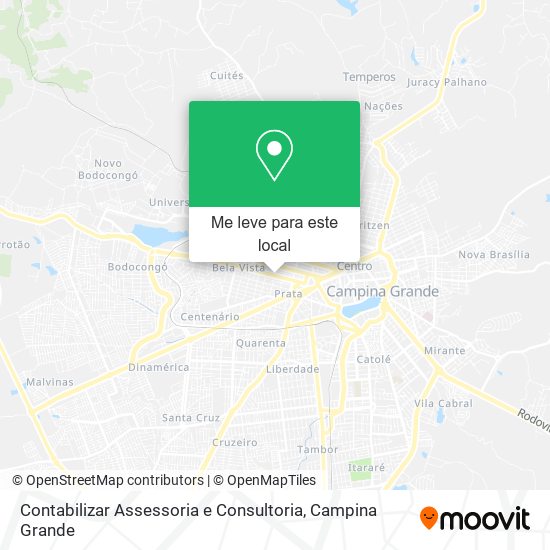 Contabilizar Assessoria e Consultoria mapa