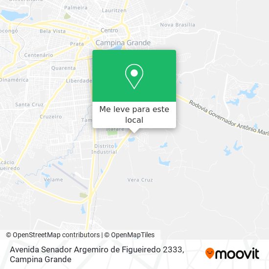 Avenida Senador Argemiro de Figueiredo 2333 mapa