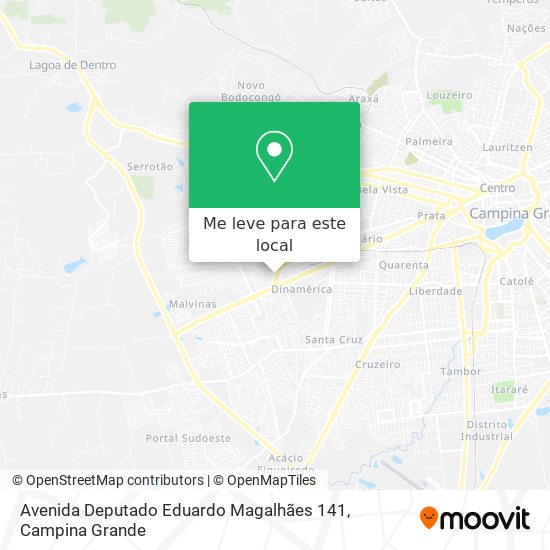 Avenida Deputado Eduardo Magalhães 141 mapa