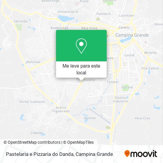 Pastelaria e Pizzaria do Danda mapa