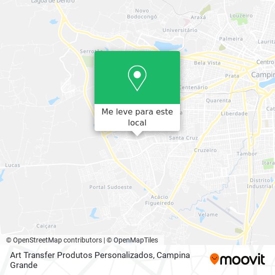 Art Transfer Produtos Personalizados mapa