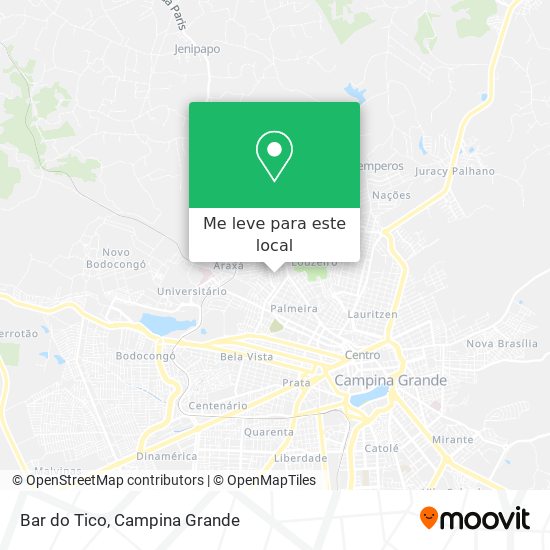Bar do Tico mapa