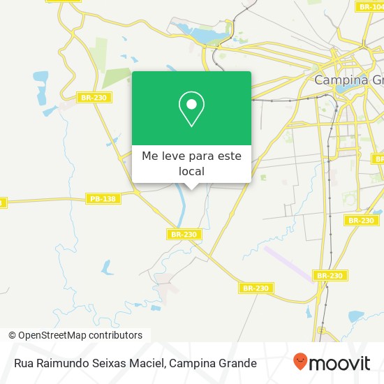 Rua Raimundo Seixas Maciel mapa