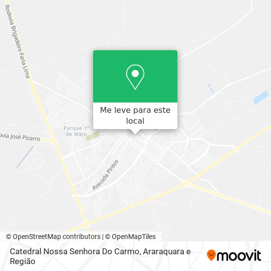 Catedral Nossa Senhora Do Carmo mapa
