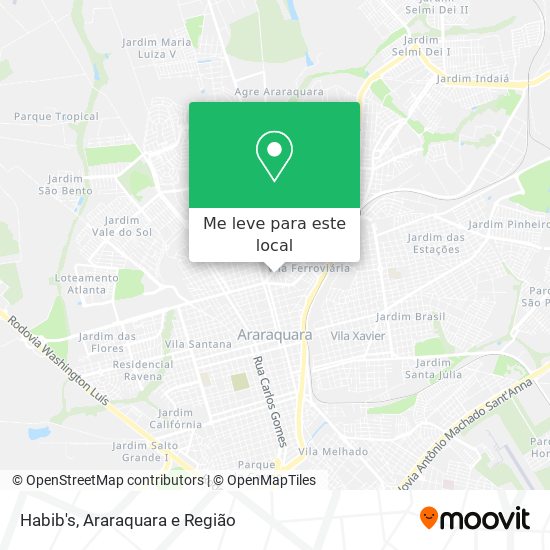 Habib's mapa