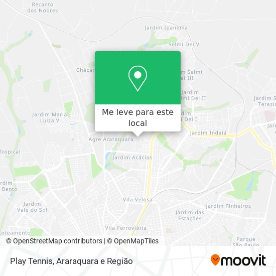 Play Tennis mapa