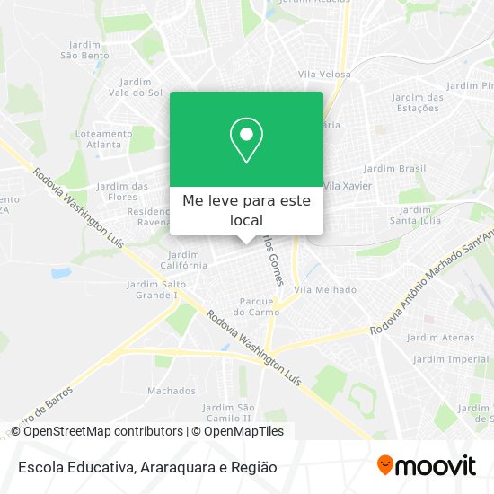 Escola Educativa mapa
