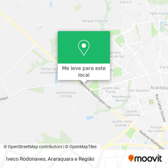 Iveco Rodonaves mapa