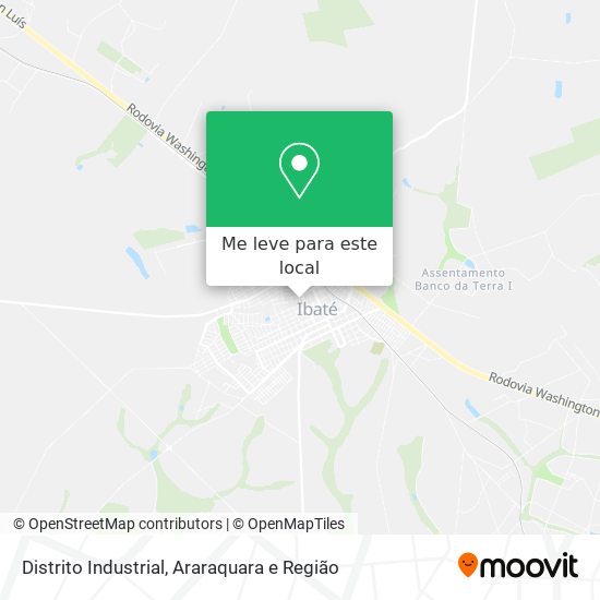 Distrito Industrial mapa
