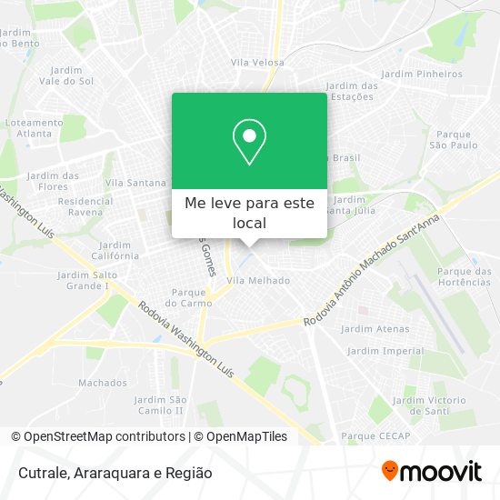Cutrale mapa