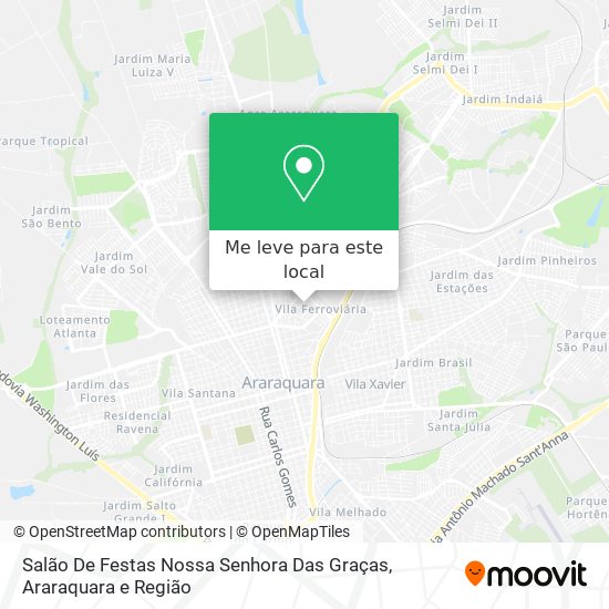 Salão De Festas Nossa Senhora Das Graças mapa