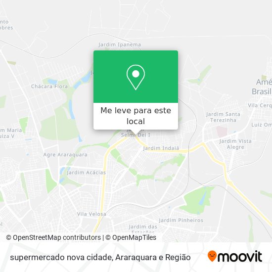 supermercado nova cidade mapa