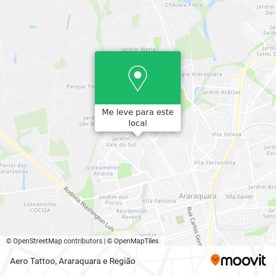 Aero Tattoo mapa