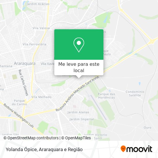 Yolanda Ópice mapa