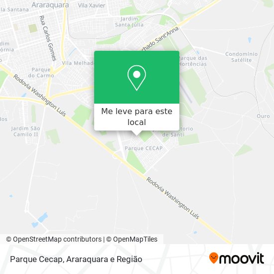 Parque Cecap mapa