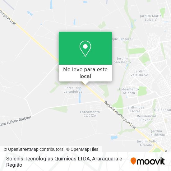 Solenis Tecnologias Químicas LTDA mapa