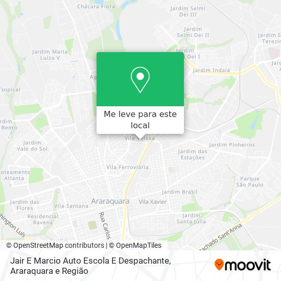 Jair E Marcio Auto Escola E Despachante mapa