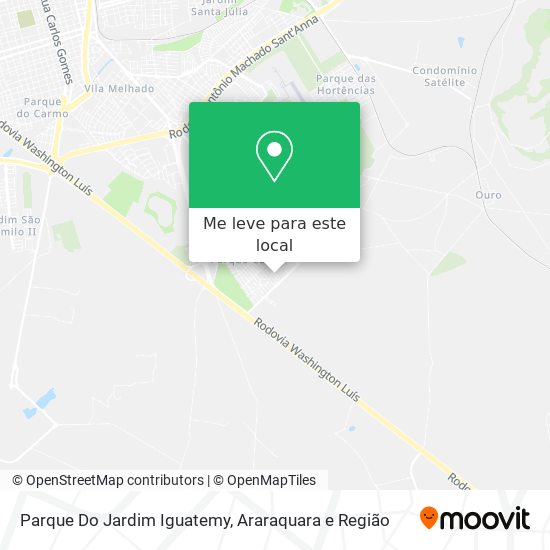 Parque Do Jardim Iguatemy mapa