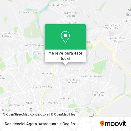 Residencial Ágata mapa