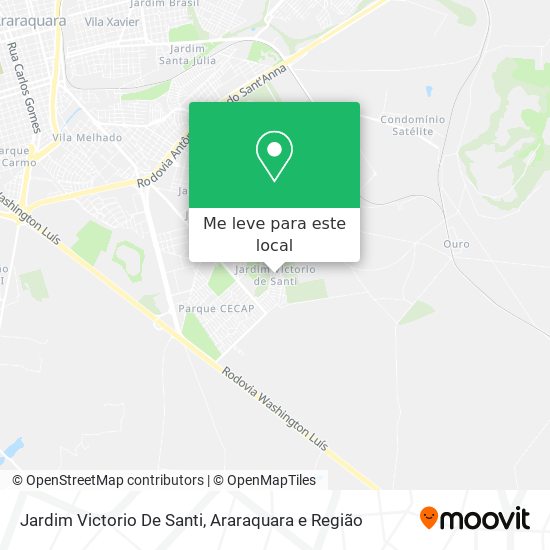 Jardim Victorio De Santi mapa