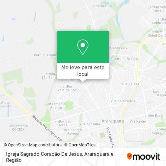 Igreja Sagrado Coração De Jesus mapa