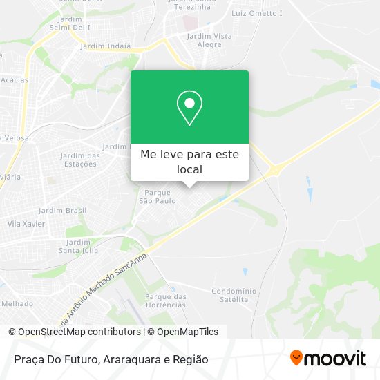 Praça Do Futuro mapa