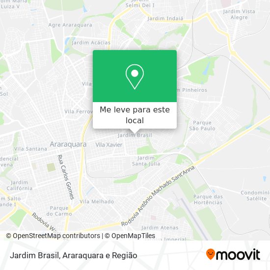 Jardim Brasil mapa