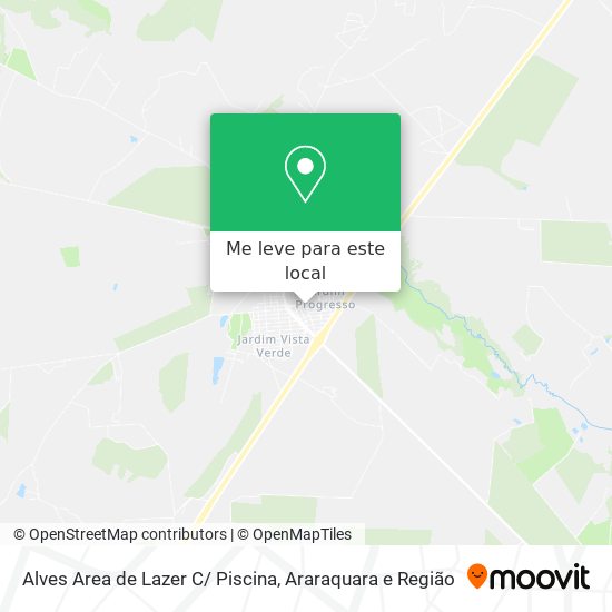 Alves Area de Lazer C/ Piscina mapa