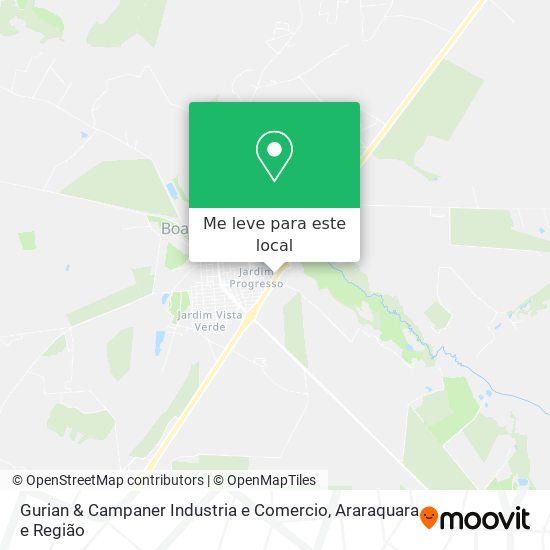 Gurian & Campaner Industria e Comercio mapa