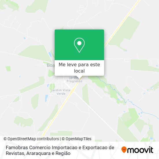 Famobras Comercio Importacao e Exportacao de Revistas mapa