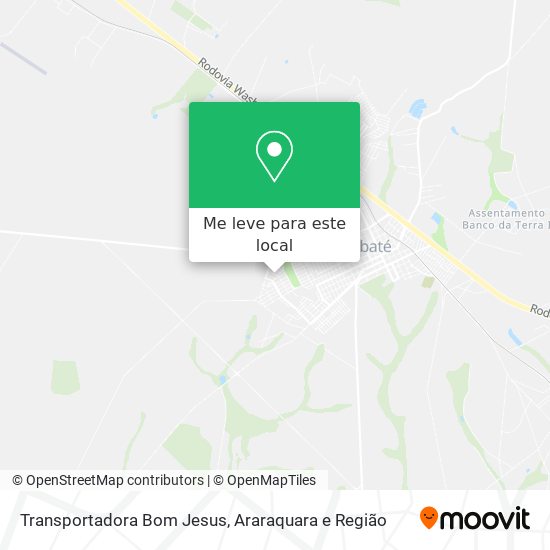 Transportadora Bom Jesus mapa