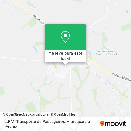 L.P.M. Transporte de Passageiros mapa