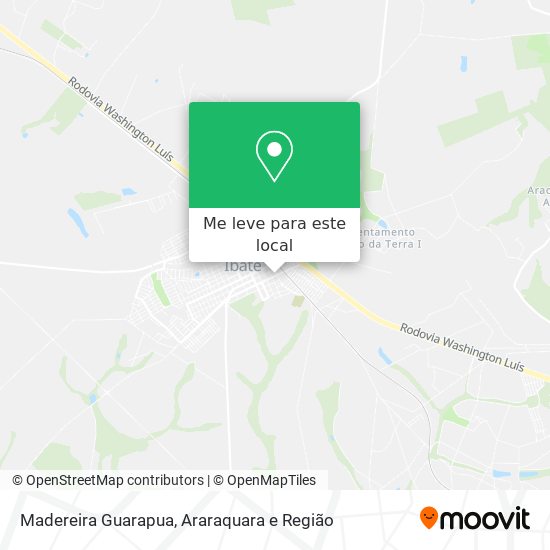 Madereira Guarapua mapa