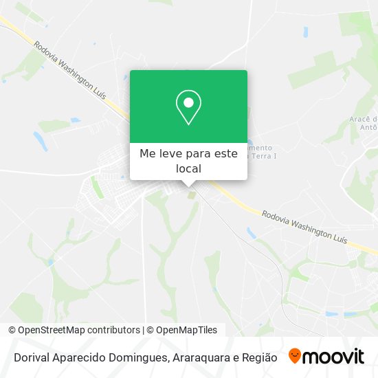 Dorival Aparecido Domingues mapa