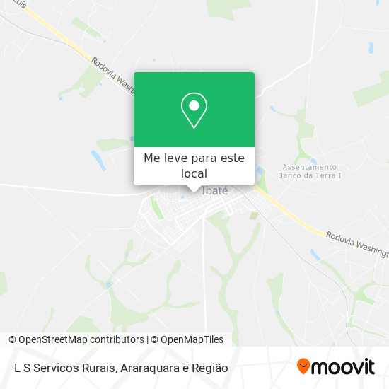 L S Servicos Rurais mapa