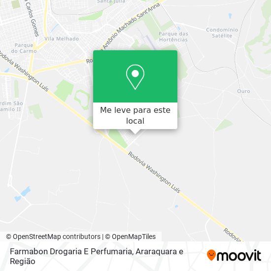 Farmabon Drogaria E Perfumaria mapa