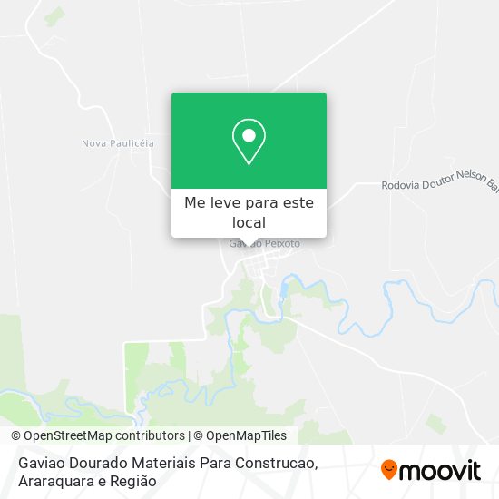 Gaviao Dourado Materiais Para Construcao mapa