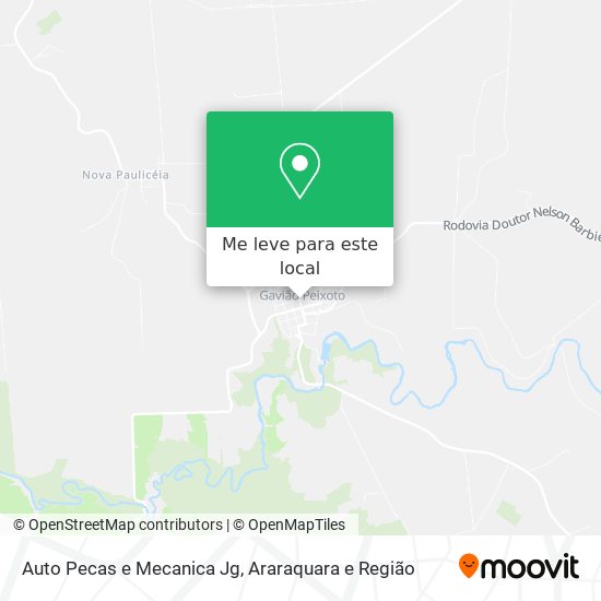 Auto Pecas e Mecanica Jg mapa