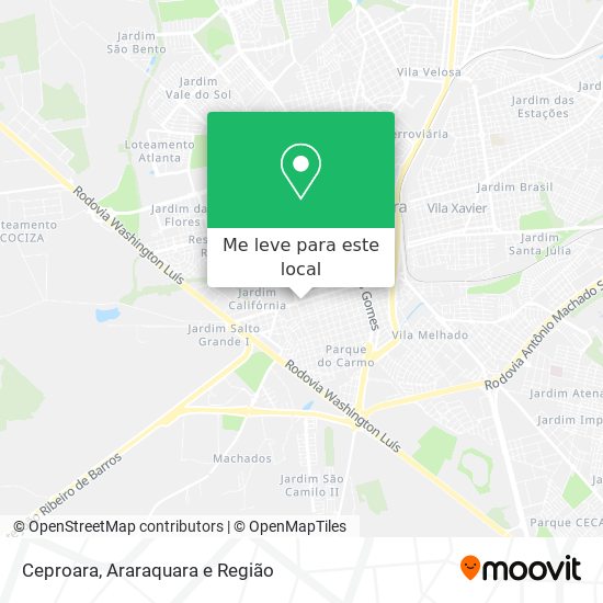 Ceproara mapa