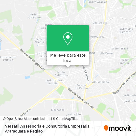 Versatil Assessoria e Consultoria Empresarial mapa