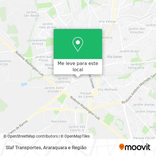 Slaf Transportes mapa