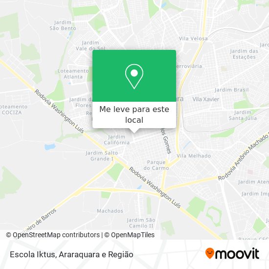 Escola Iktus mapa