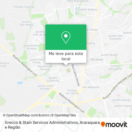 Grecco & Stain Servicos Administrativos mapa