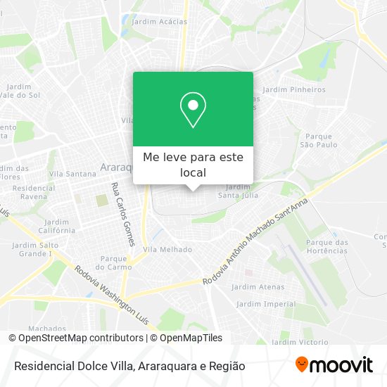 Residencial Dolce Villa mapa