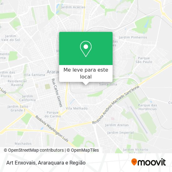 Art Enxovais mapa