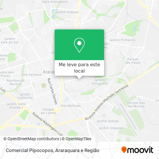 Comercial Pipocopos mapa