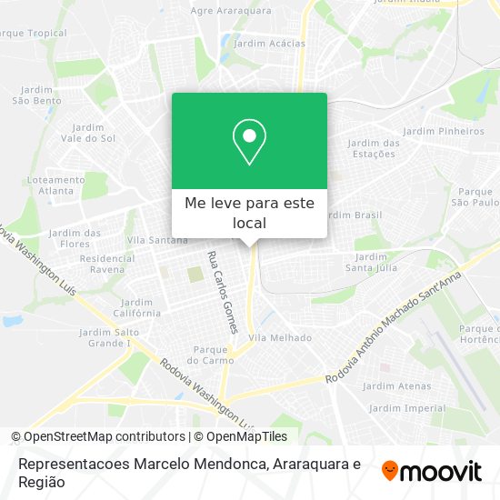Representacoes Marcelo Mendonca mapa