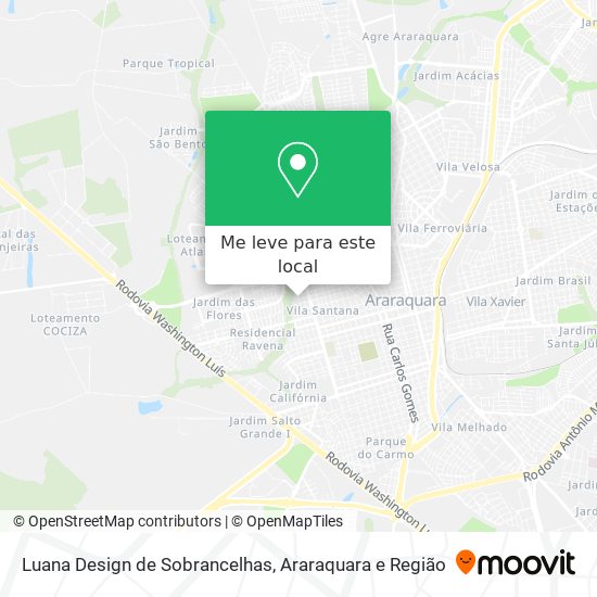 Luana Design de Sobrancelhas mapa