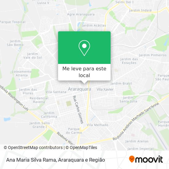 Ana Maria Silva Rama mapa