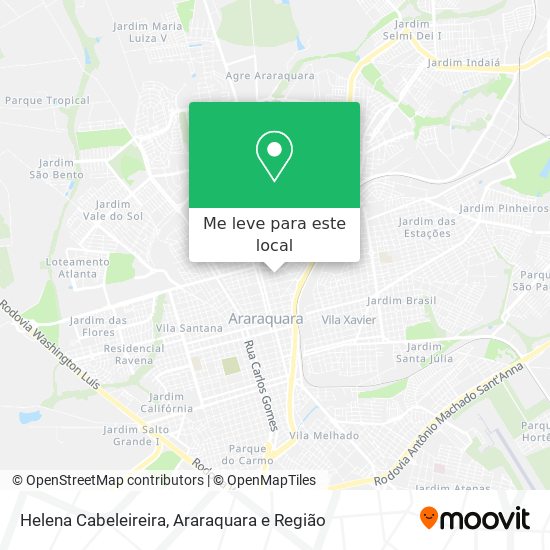 Helena Cabeleireira mapa